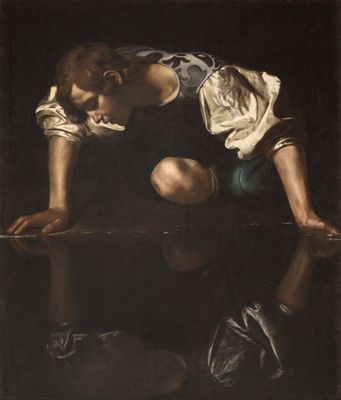 Michelangelo Merisi, detto Caravaggio - Narcissus