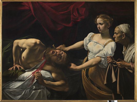 Michelangelo Merisi, detto Caravaggio - Giuditta e Oloferne
