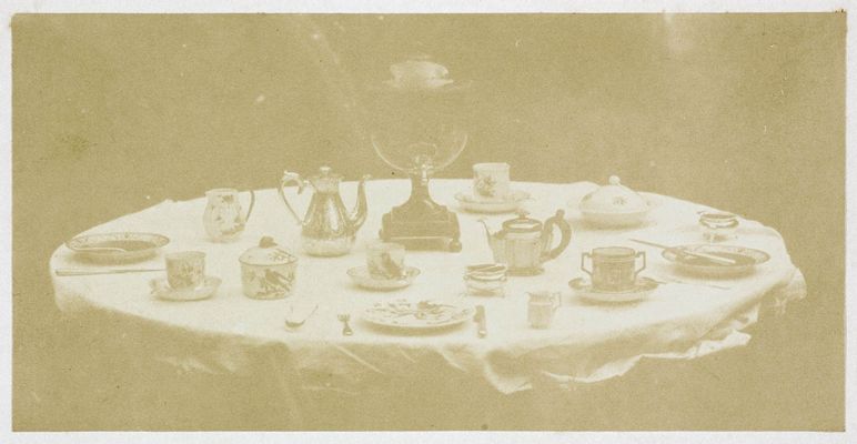 Henry Fox Talbot - Table set for tea