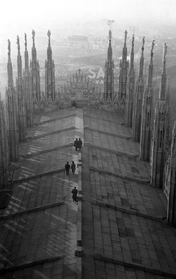 Paolo Di Paolo - En el techo del Duomo
