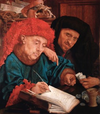Marinus van Reymerswaele - recaudadores de impuestos