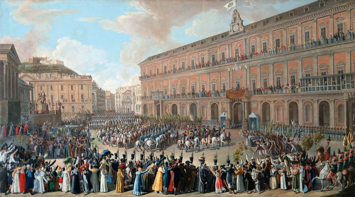 Paolo Albertis - The return to Naples of Ferdinand I of Bourbon