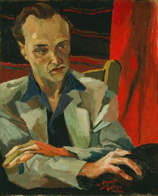Renato Guttuso - Portrait of Mario Alicata