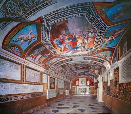 Antonio di Benedetto degli Aquili , detto Antoniazzo Romano - Grottes du Vatican