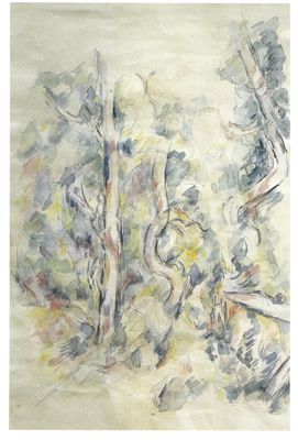 Paul Cézanne - Le citerne dans le parc du Chateau noir