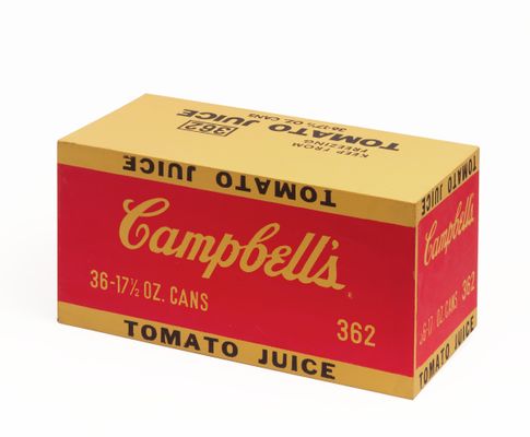 Andy Warhol - Campbell’s Tomato Juice Box