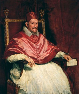 Diego Rodríguez de Silva y Velázquez - Pope Innocenzo X Pamphilj Portrait