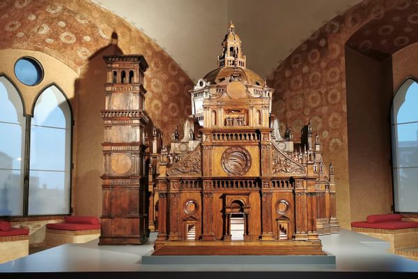 Pietro Ferroni - Modello ligneo del Duomo di Pavia