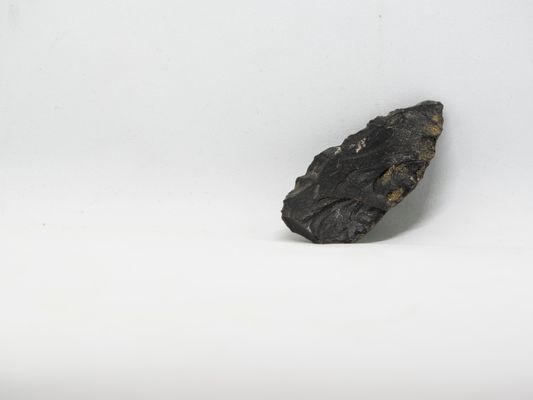 Obsidian arrowhead