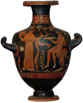 Hydra, italic ceramic