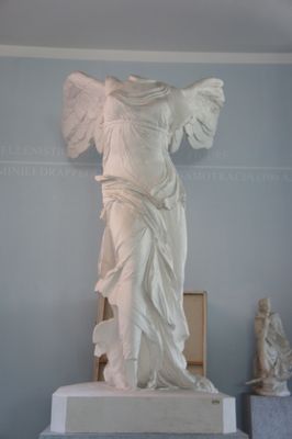 cast of statue, Nike of Samothrace