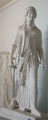 cast of statue, Artemis