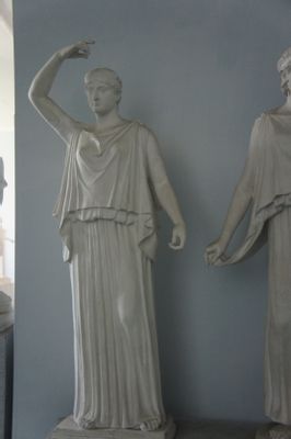 cast of statue, Peplophoros