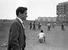 Pier Paolo Pasolini in the neighborhood Centocelle