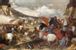 Aniello Falcone - Batalla entre turcos y cristianos