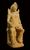 Statue of terracotta sylvan deity
