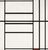 Piet Mondrian - Zusammensetzung Nr. 1 mit grau und rot 1938 Komposition mit rot 1939
