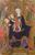 Juan Mates  - Thronende Madonna mit Kind krönt die heilige Eulalia