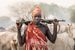 Herder of the Mundari tribe of South Sudan