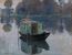 Claude Monet - El barco estudio de Monet