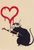 Banksy - Rat d'amour