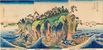 Utagawa Hiroshige - Sull’isola di Enoshima nella provincia di Sagami