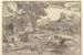 Domenico Campagnola - Paysage avec Saint Jérôme et deux lions