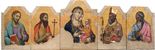 Meo da Siena - Madonna und Kind mit Heiligen