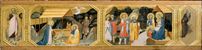 Rossello di Jacopo Franchi - Natividad de Jesús, Adoración de los Reyes Magos, Sant'Antonio Abate 1440-1457 20 234