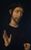 Hans Memling - Cristo Doloroso en el acto de bendecir