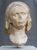 Kopf, der Augustus capite darstellt, verschleiert
