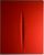 Lucio Fontana - Concepto espacial, a la espera, rojo