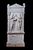 Funerary stele in the pseudo-aedicula of the gens Pettia