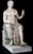 Statua colossale seduta dell’Imperatore Claudio