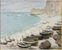 Claude Monet - Barche sulla spiaggia di Etretat
