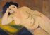 Luigi Spazzapan - Female Nude (Ginia) (Ginia with head resting on her arm)