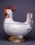 Rooster-shaped soup tureen