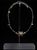 Collana di vaghi in pasta vitrea di tipo fenicio-punico, dalla tomba 604
