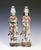 pair of female incense holder sculptures