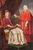 Pietro Paolo Cristofari - Portrait of Clement XII with Cardinal Neri Maria Corsini