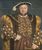Hans Holbein il Giovane - Porträt von Heinrich VIII