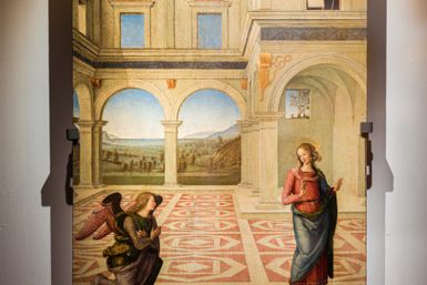 Nunzio trifft Perugino