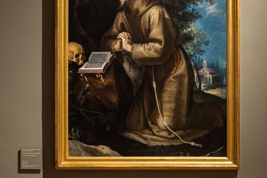Orazio Gentileschi et l'image de saint François