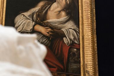 La Maddalena. Caravaggio and Canova