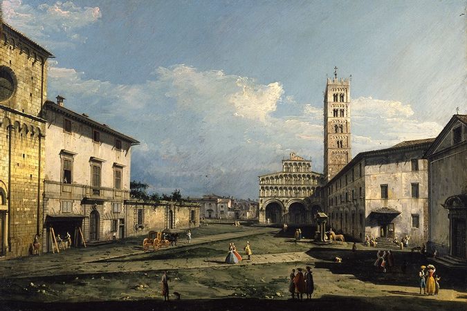 Bernardo Bellotto 1740. Journey to Tuscany