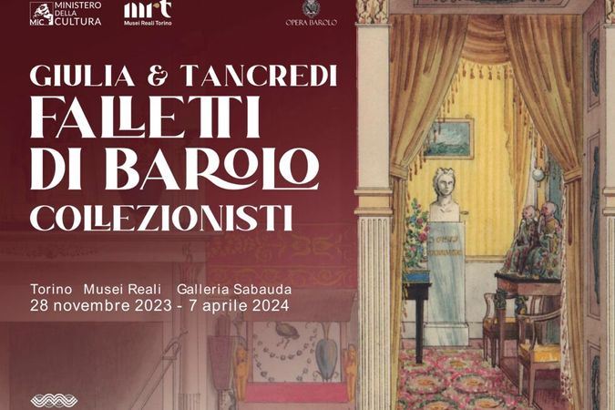 Coleccionistas Giulia y Tancredi Falletti di Barolo
