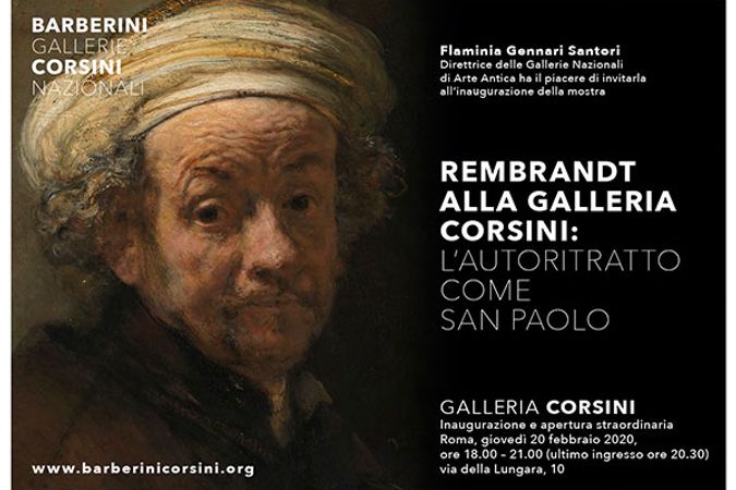 Rembrant alla Galleria Corsini