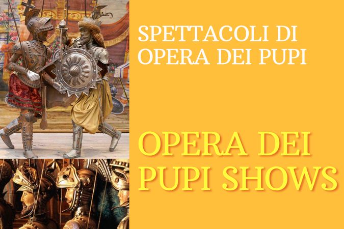 Daily live performances of the Opera dei Pupi