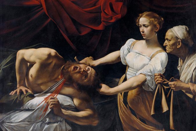 Opening Caravaggio and Artemisia: Giuditta's challenge.