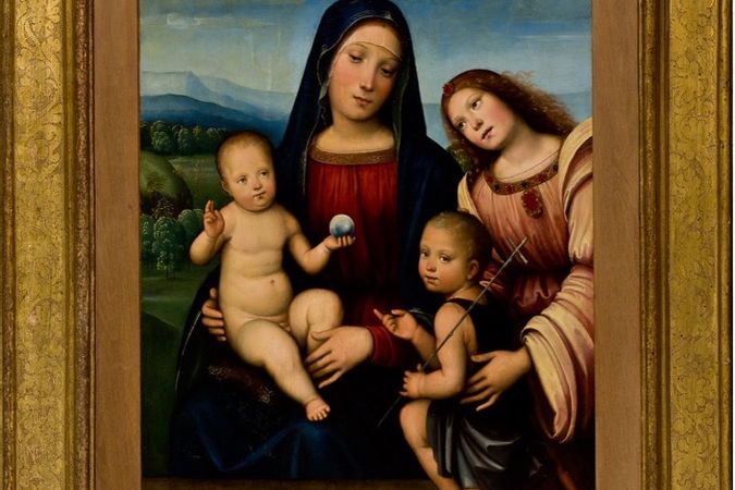 A Renaissance masterpiece: the Madonna and Child by Francesco Francia